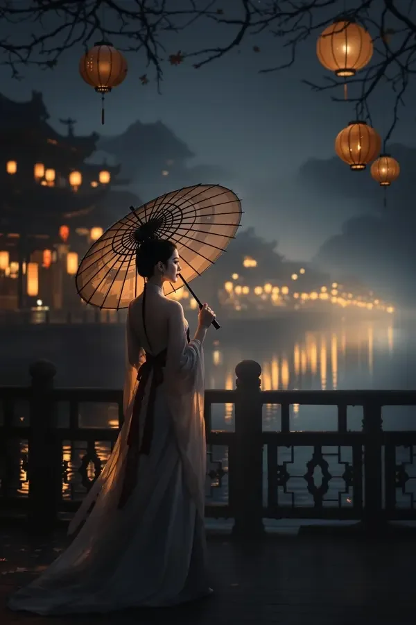 江南烟雨高清海报